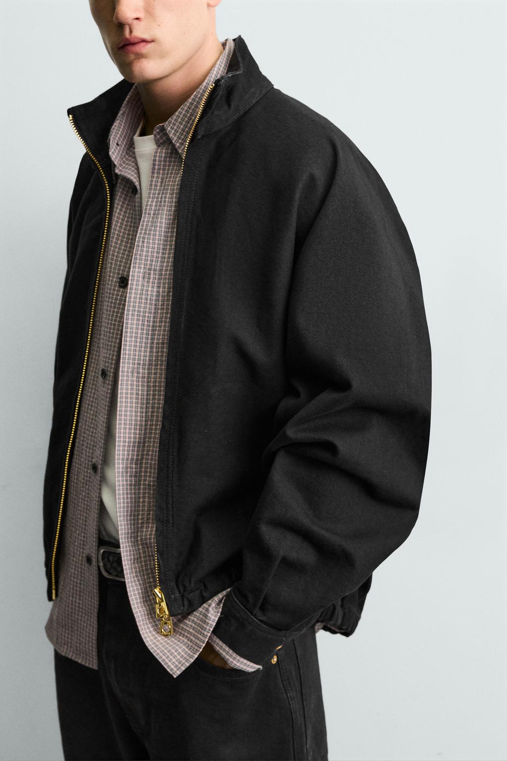 ХЛОПКОВЫЙ БОМБЕР СВОБОДНОГО КРОЯ