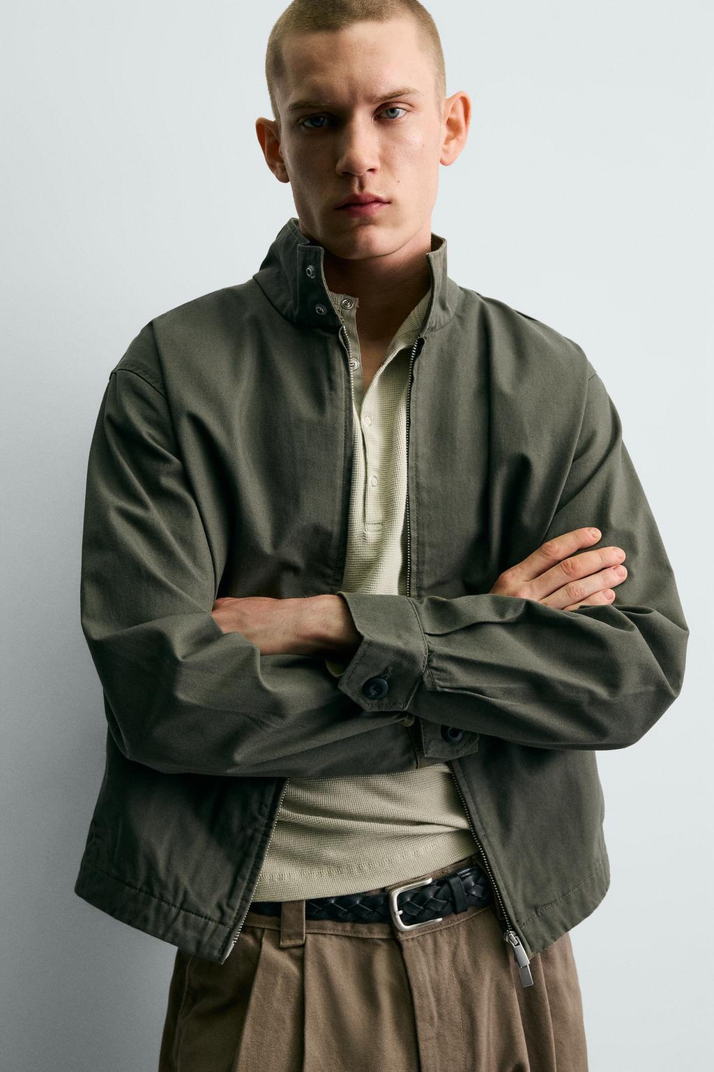 УКОРОЧЕННАЯ КУРТКА НА МОЛНИИ