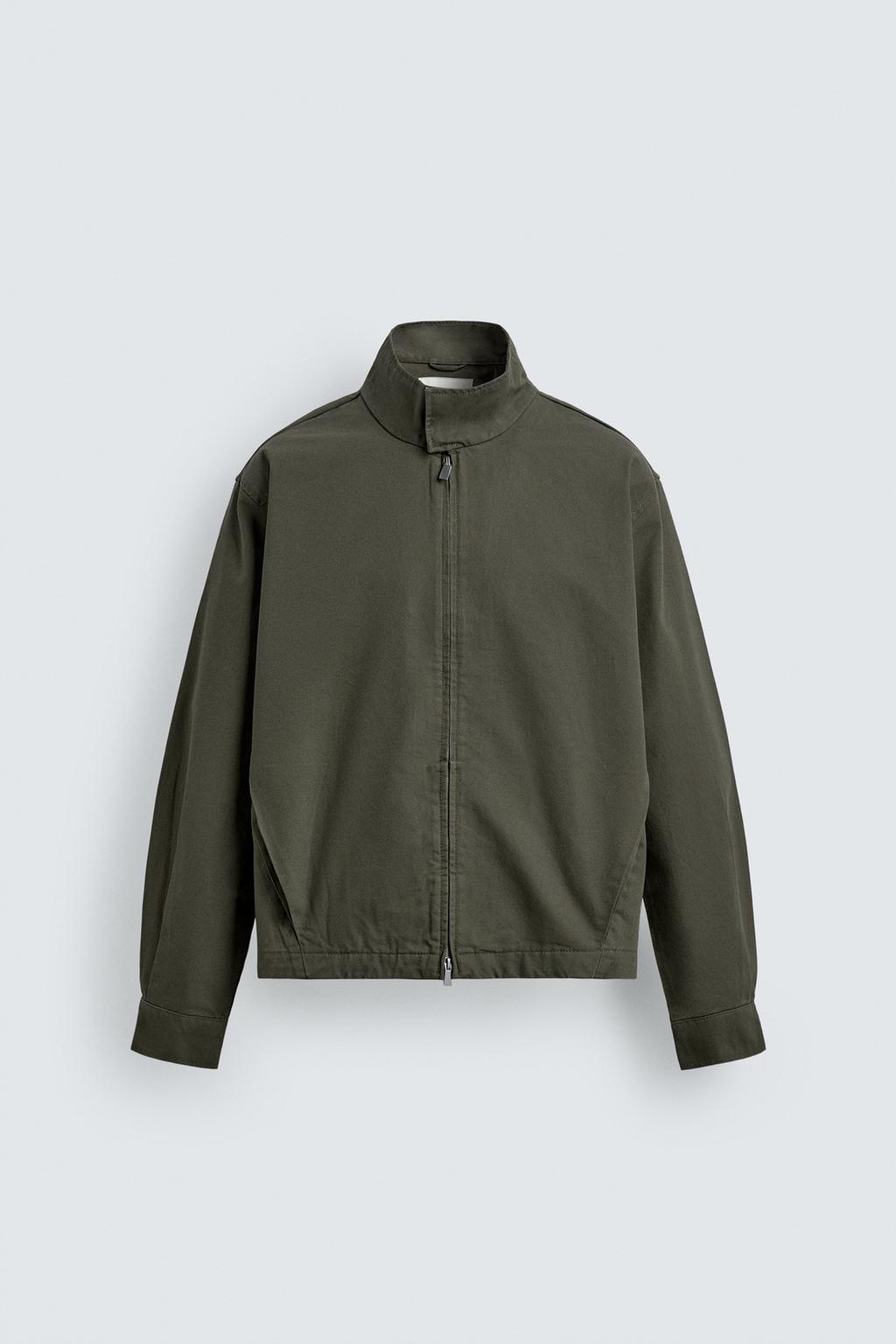 УКОРОЧЕННАЯ КУРТКА НА МОЛНИИ