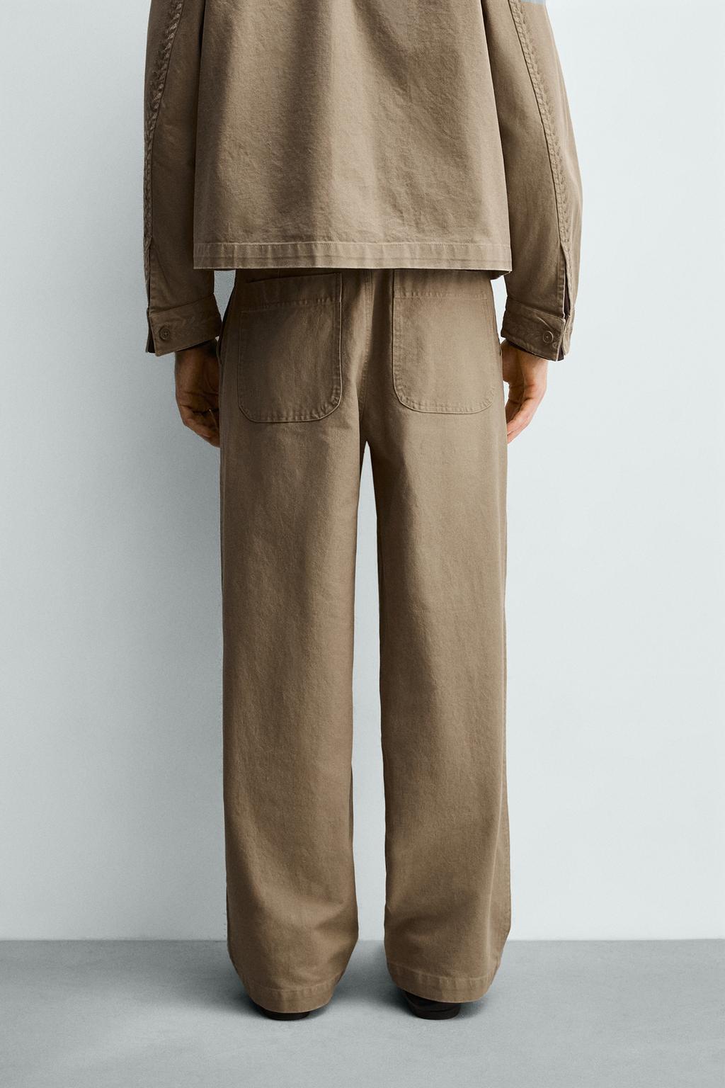 БРЮКИ прямого кроя С ВЫШИВКОЙ