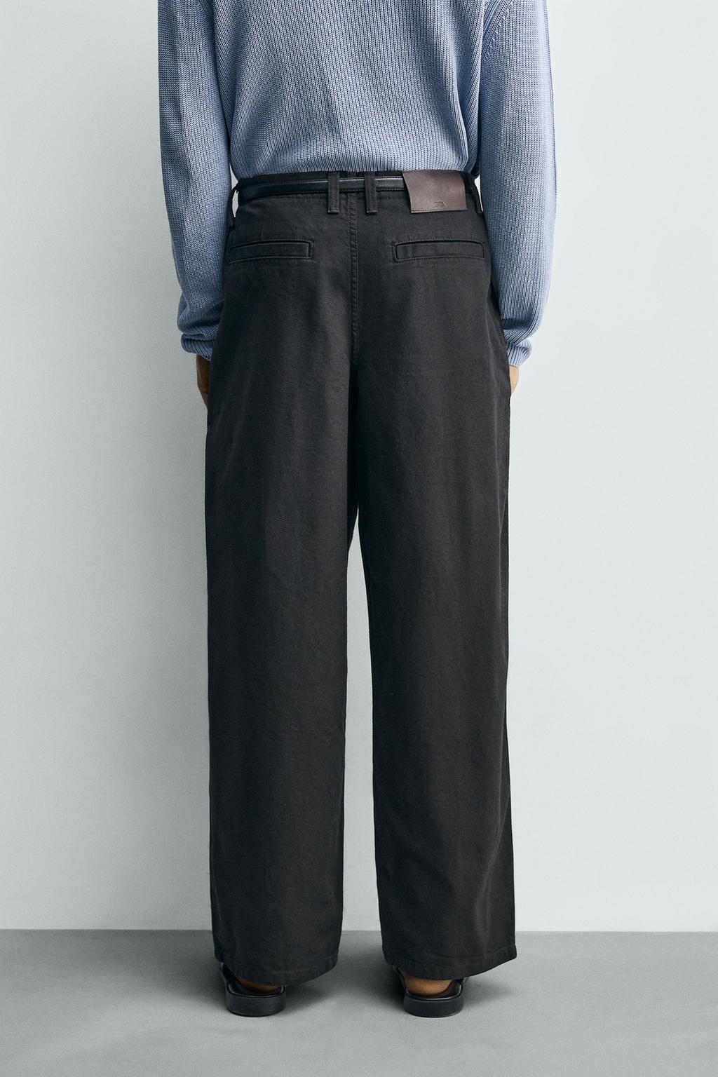 БРЮКИ свободного кроя СО СКЛАДКАМИ