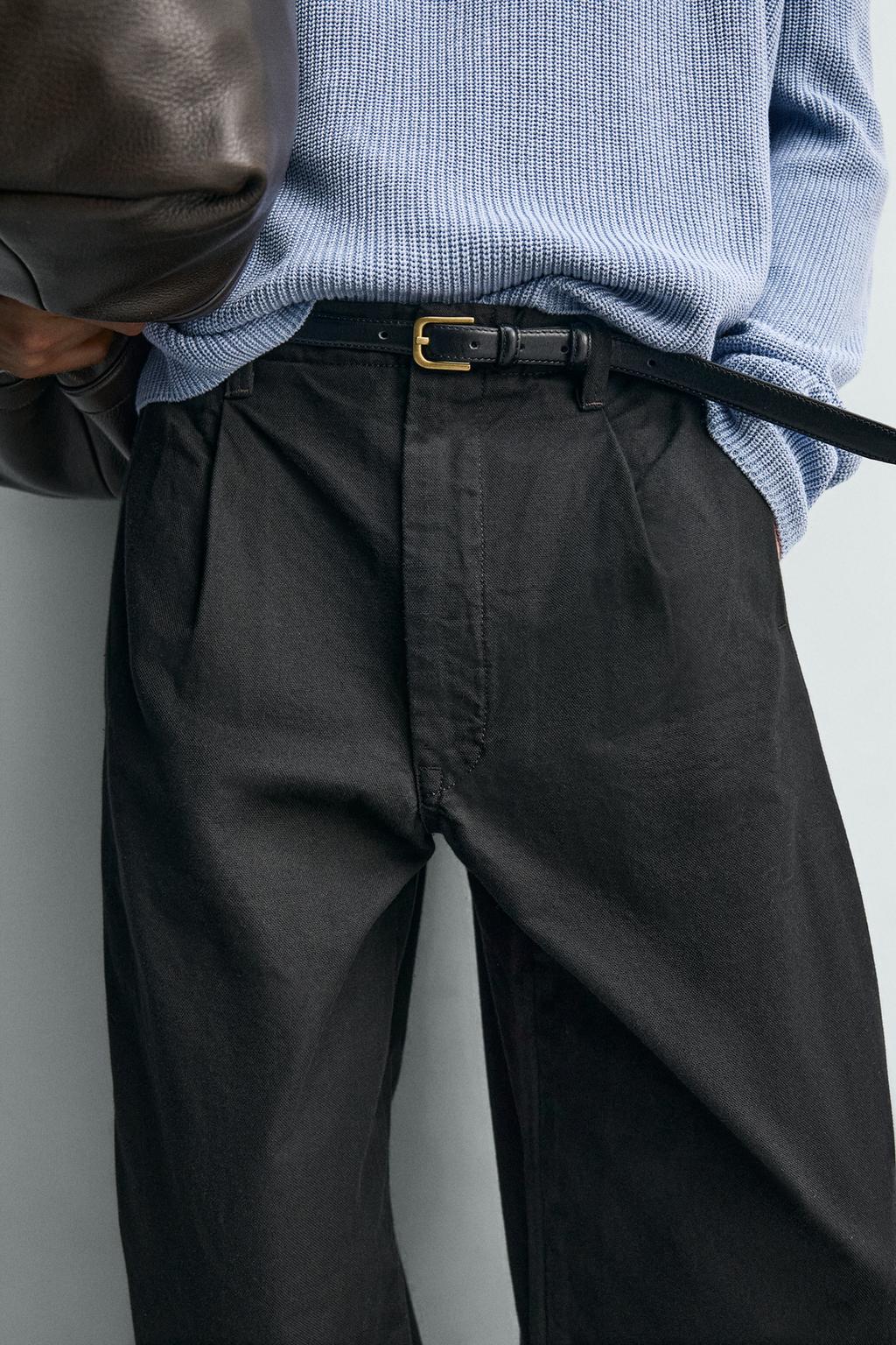 БРЮКИ свободного кроя СО СКЛАДКАМИ