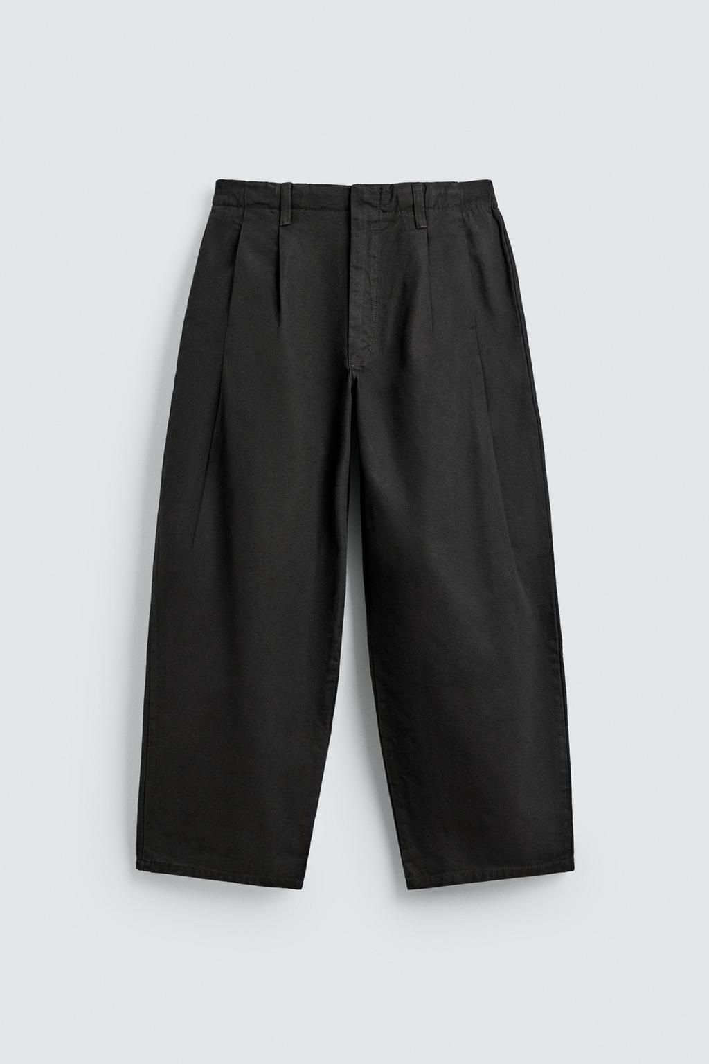 БРЮКИ свободного кроя СО СКЛАДКАМИ