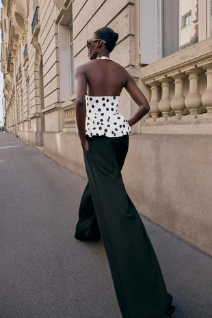 Топ-баллон в горошек- Заказать в России