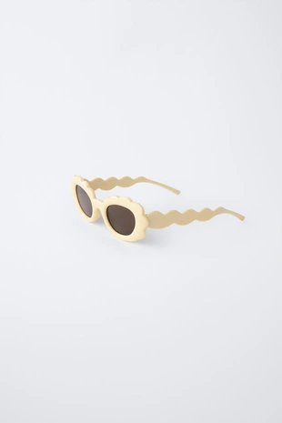 Солнцезащитные очки с волнистой оправой- Заказать в России