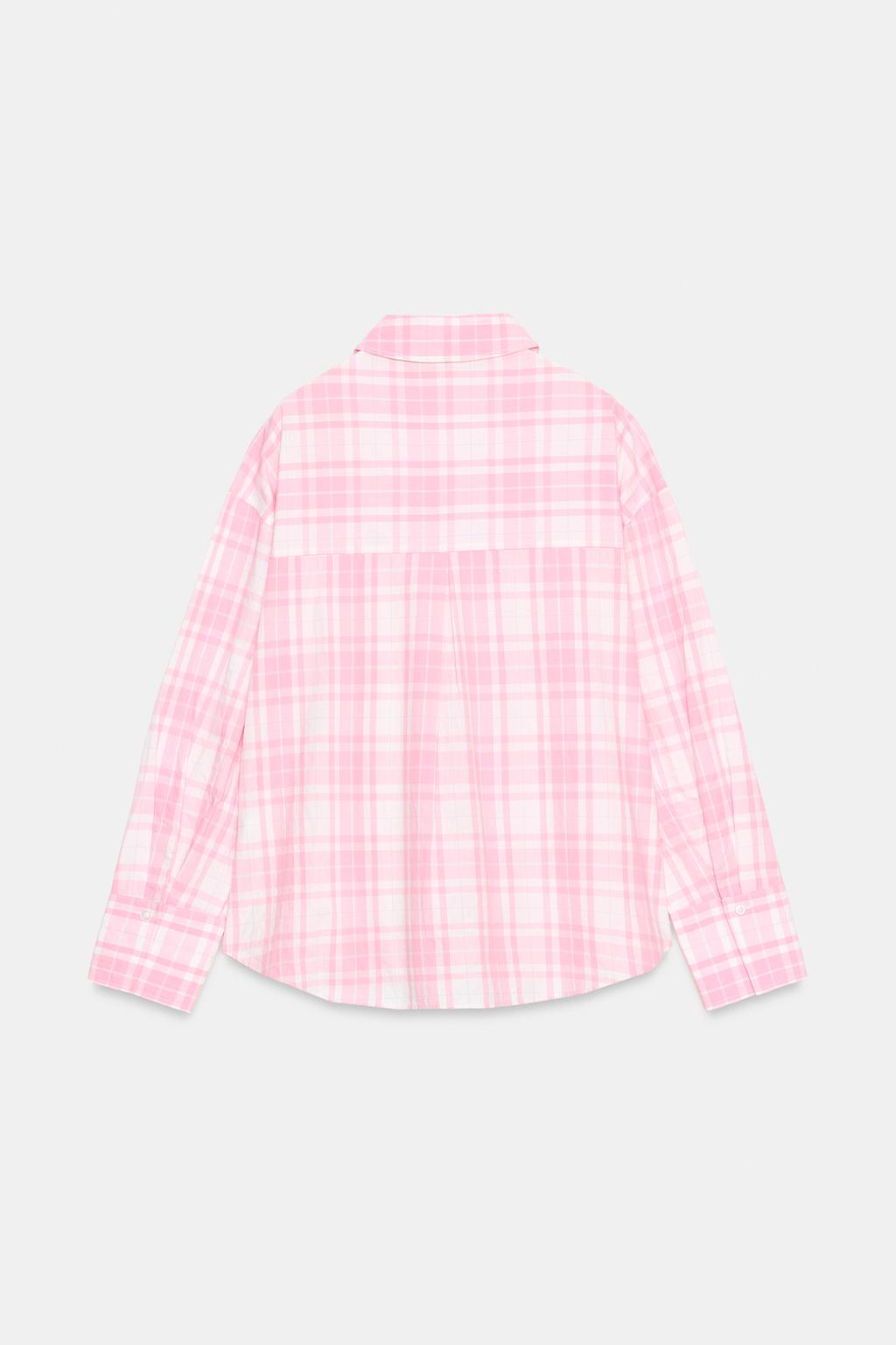 РУБАШКА ОВЕРСАЙЗ В КЛЕТКУ