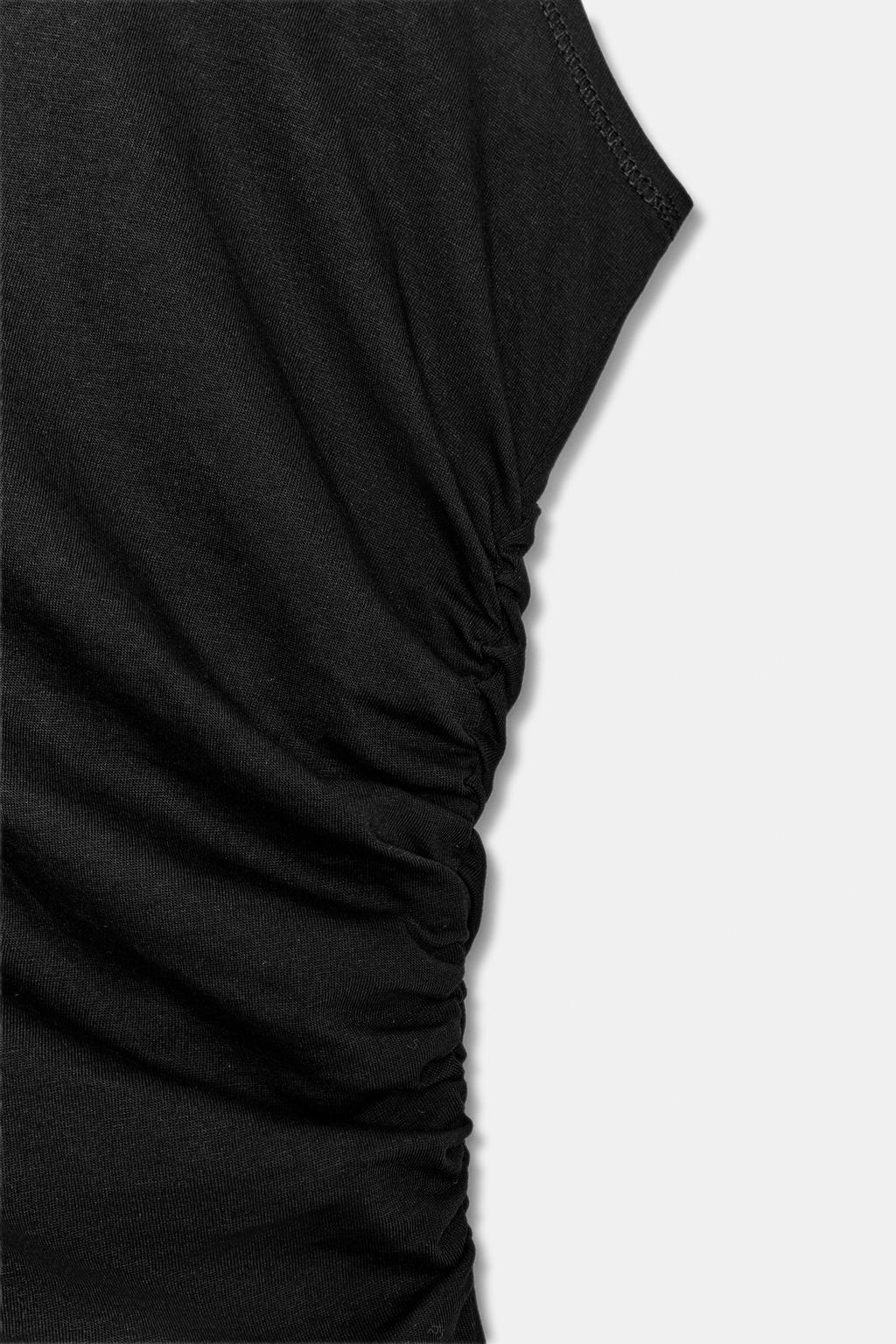 ДРАПИРОВАННЫЙ ТОП АСИММЕТРИЧНОГО КРОЯ