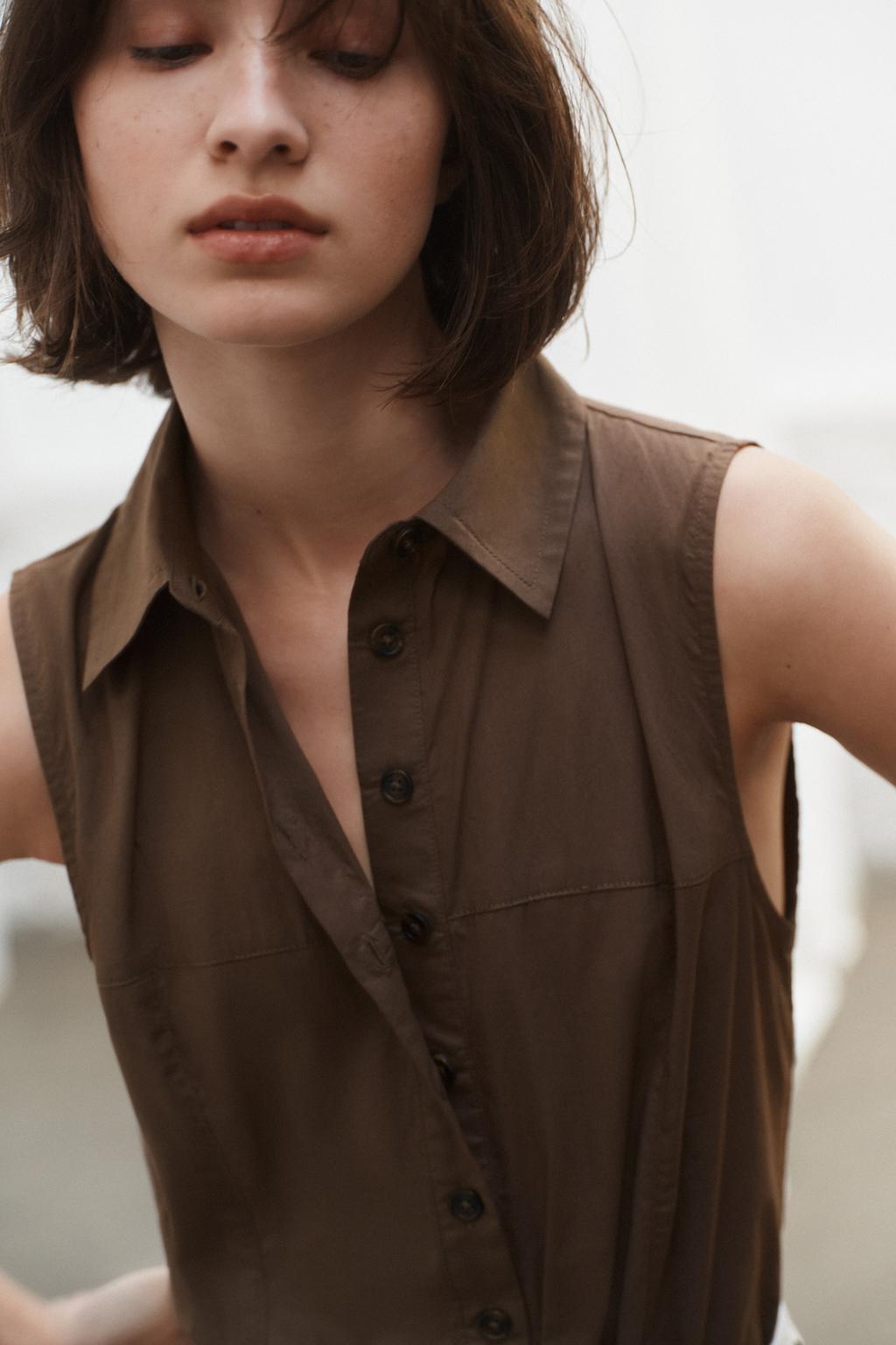 ПЛАТЬЕ-РУБАШКА МИДИ