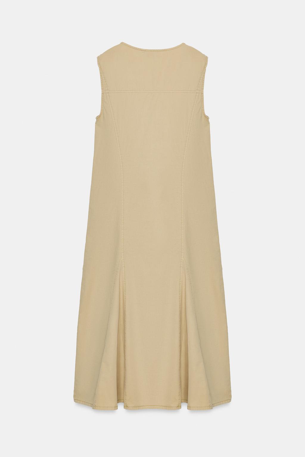 ПЛАТЬЕ МИДИ ИЗ ГАБАРДИНА