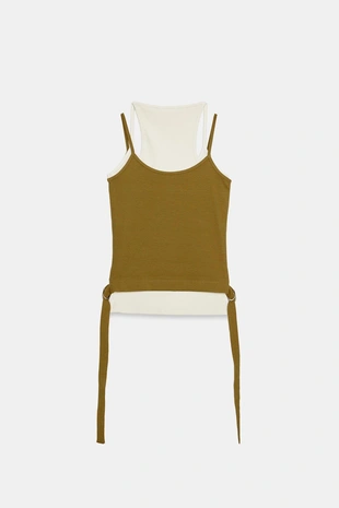 Топ с двойным контрастным эффектом- Заказать в России