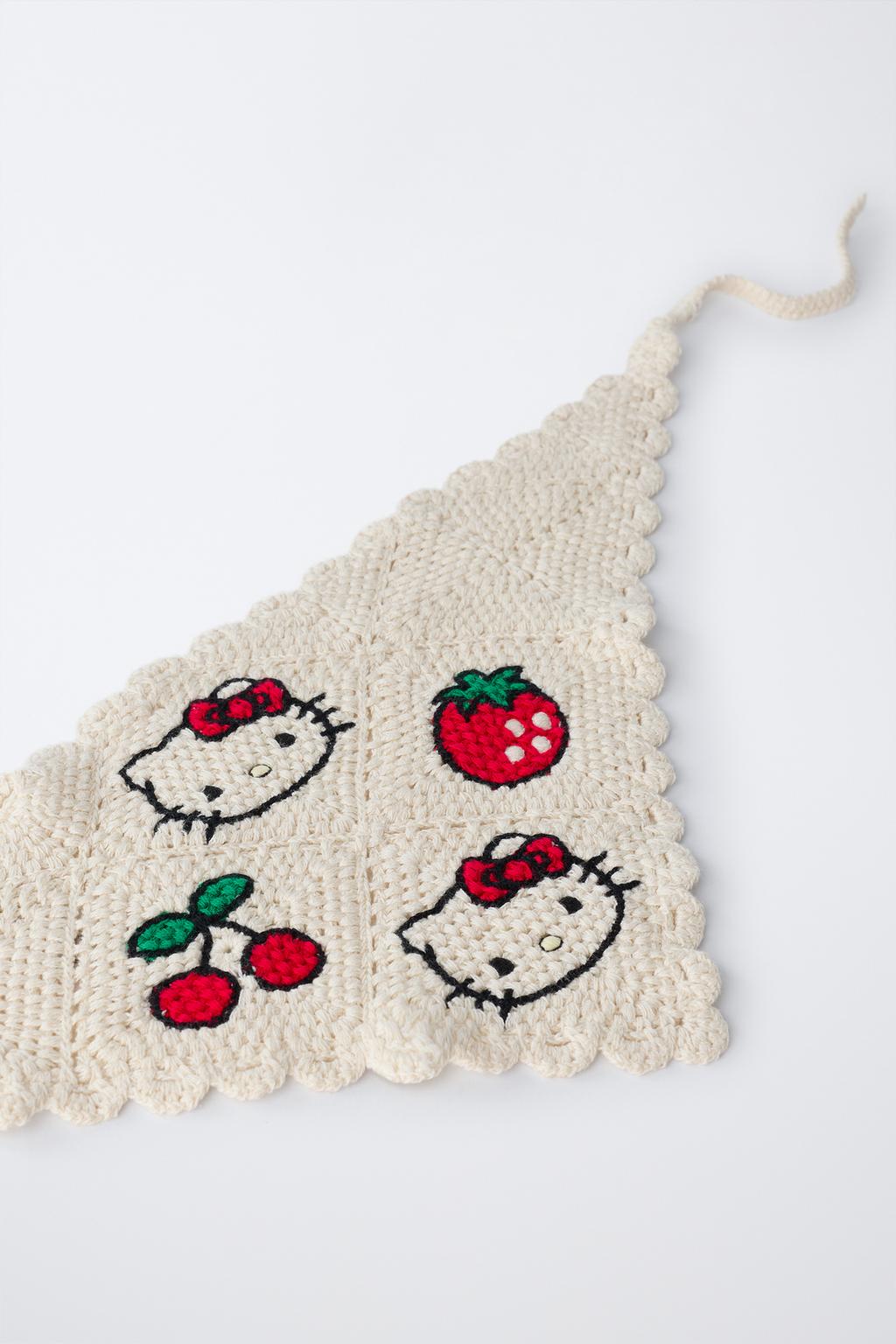 БАНДАНА КРЮЧКОМ HELLO KITTY © SANRIO