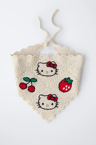 Бандана крючком Hello Kitty © Sanrio- Заказать в России