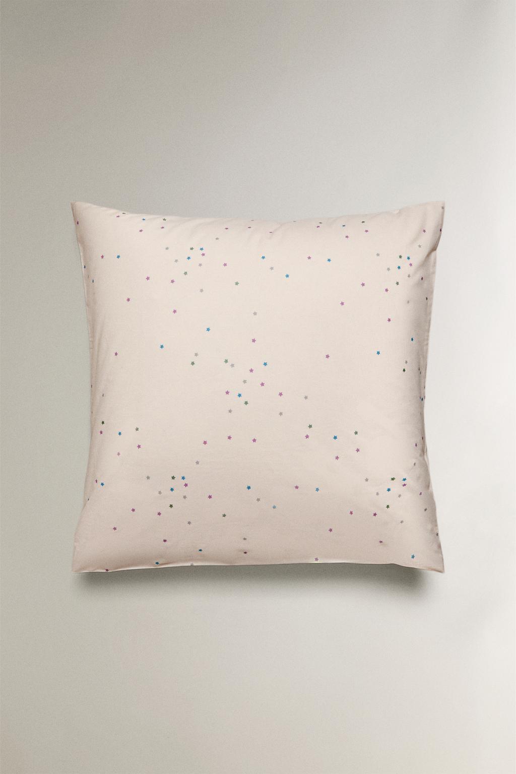 Детские наволочки из хлопка с звёздами