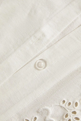 Покрывало с вышивкой и оборкой- Заказать в России