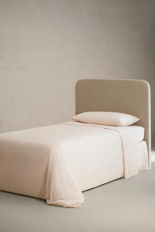 Детское бязевое простынное полотно с звёздами- Заказать в России