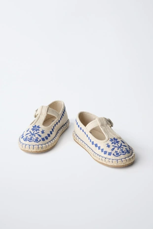 Эспадрильи с вышивкой- Заказать в России