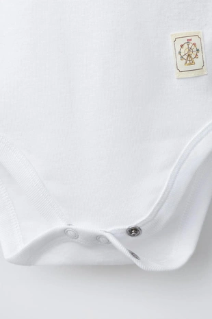 Набор из 5 боди с цирковым принтом- Заказать в России