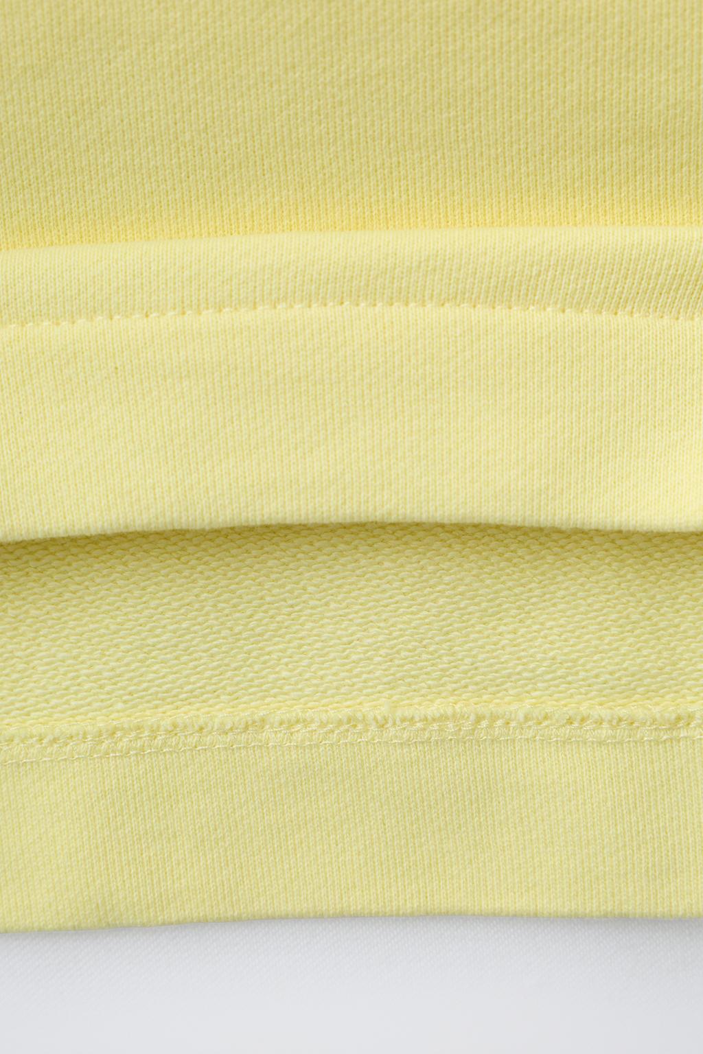 КОМПЛЕКТ ИЗ ТОЛСТОВКИ И ШОРТОВ С ПРОРЕЗИНЕННЫМ ЦВЕТОМ