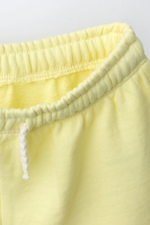 Комплект из толстовки и шортов с прорезиненным цветом- Заказать в России