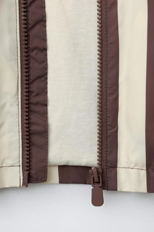 Легкий дождевик в полоску- Заказать в России