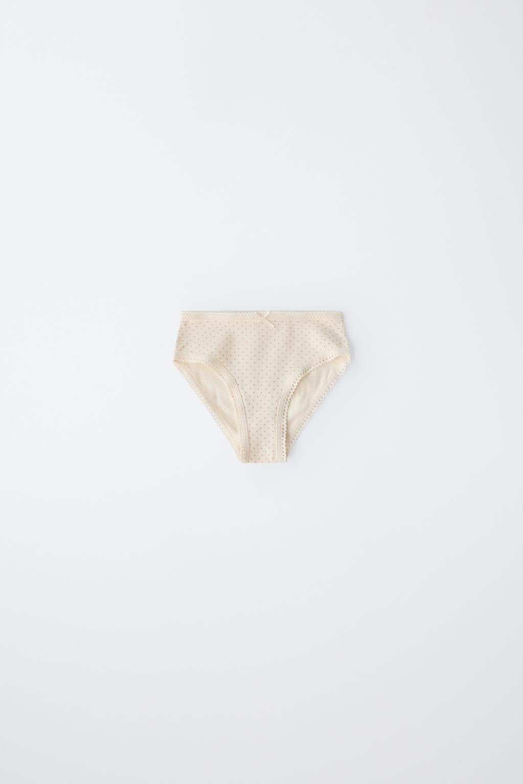 1,5–6 ЛЕТ/ НАБОР ИЗ ШЕСТИ ТРУСОВ В ГОРОШЕК