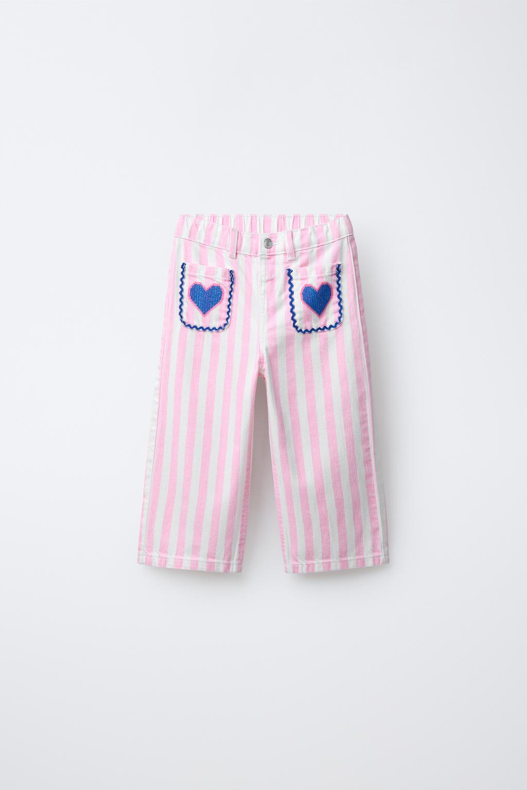 БРЮКИ-КЮЛОТЫ ИЗ ТВИЛА В ПОЛОСКУ