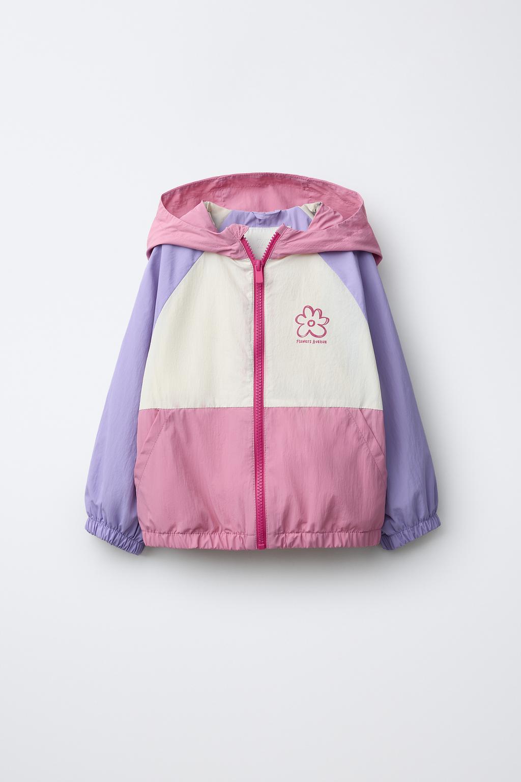 ДОЖДЕВИК  В СТИЛЕ КОЛОР-БЛОК