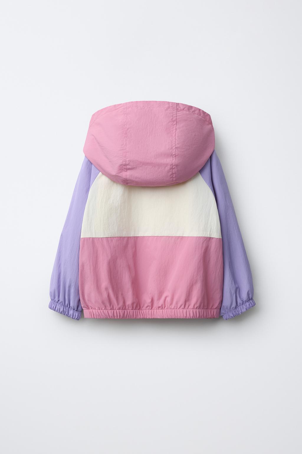 ДОЖДЕВИК  В СТИЛЕ КОЛОР-БЛОК