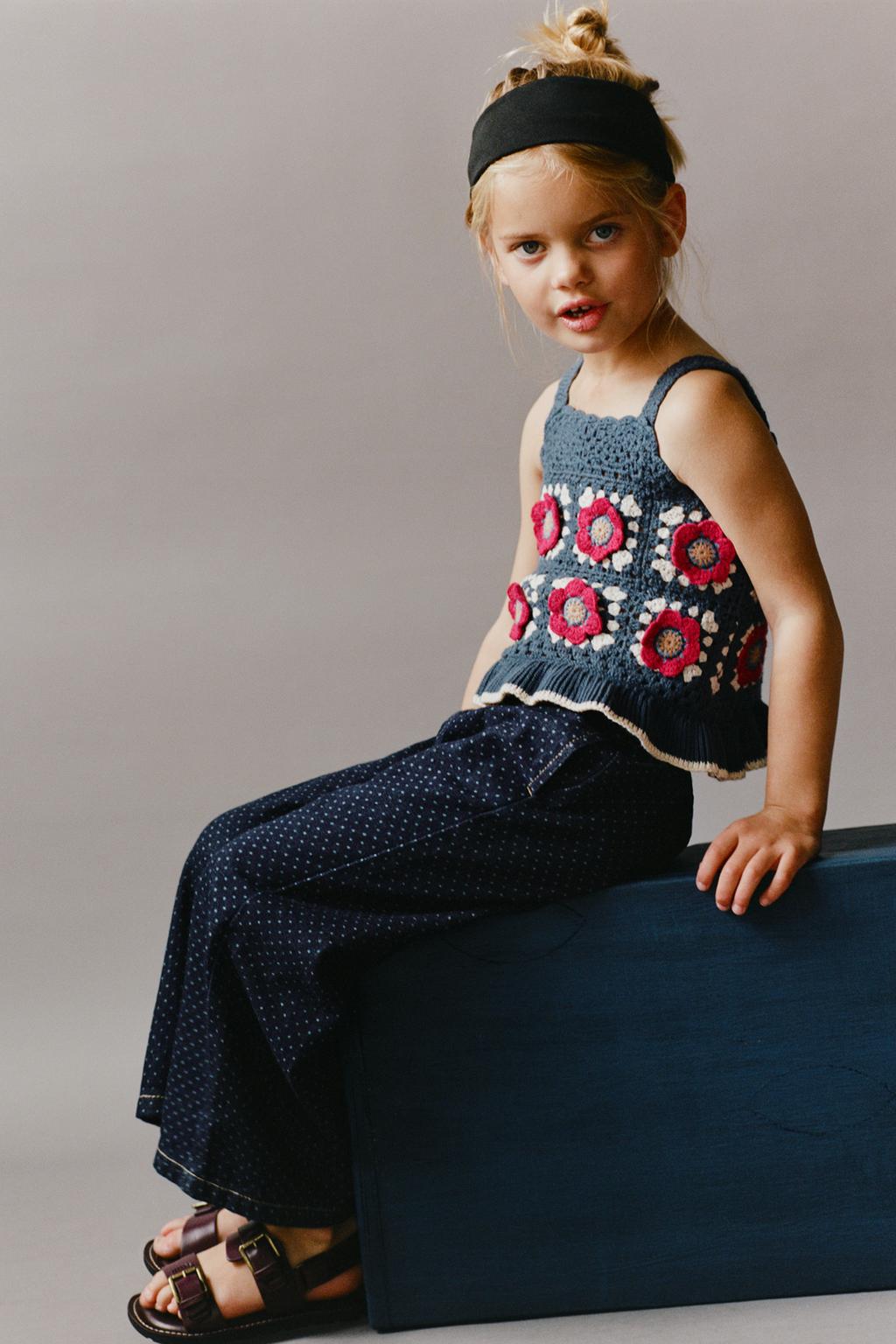 ДЖИНСЫ  В ГОРОШЕК