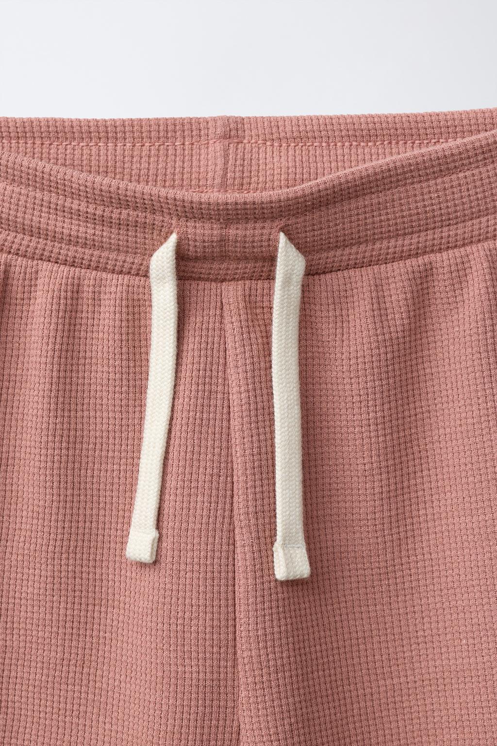 Пижама с махровыми манжетами zara для детей 1 1/2-6 лет