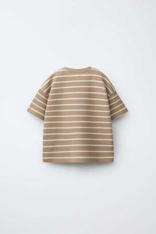 Пижама из вафельной ткани в полоску для детей от 1,5 до 6 лет