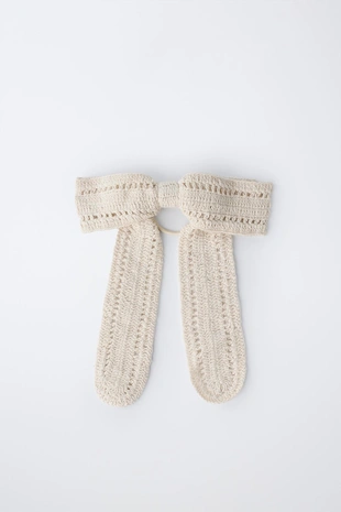 Резинка для волос с бантом и клипсой- Заказать в России