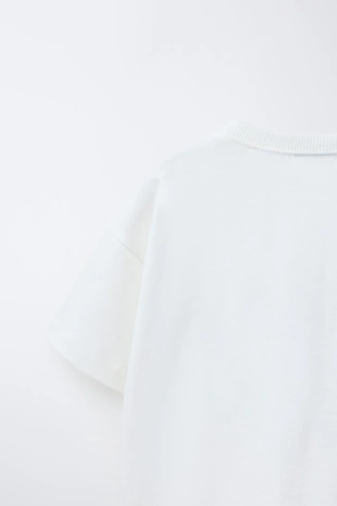 Футболка с принтом слогана