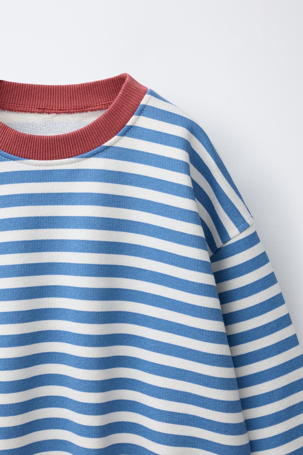 ТОЛСТОВКА В КОНТРАСТНУЮ ПОЛОСКУ