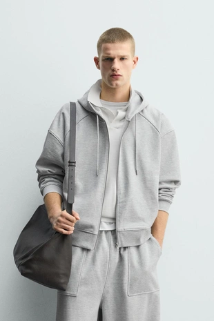 Толстовка  на молнии с капюшоном- Заказать в России