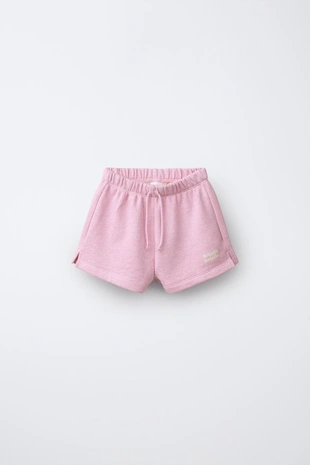 Комплект из толстовки и шортов с надписью