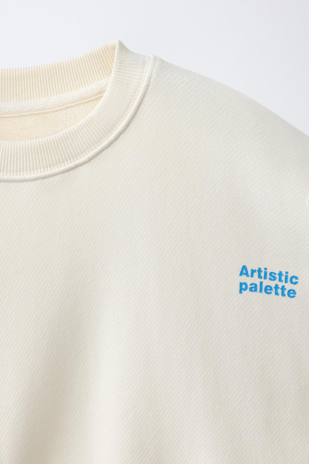 КОМПЛЕКТ ИЗ ТОЛСТОВКИ И ШОРТОВ С НАДПИСЬЮ