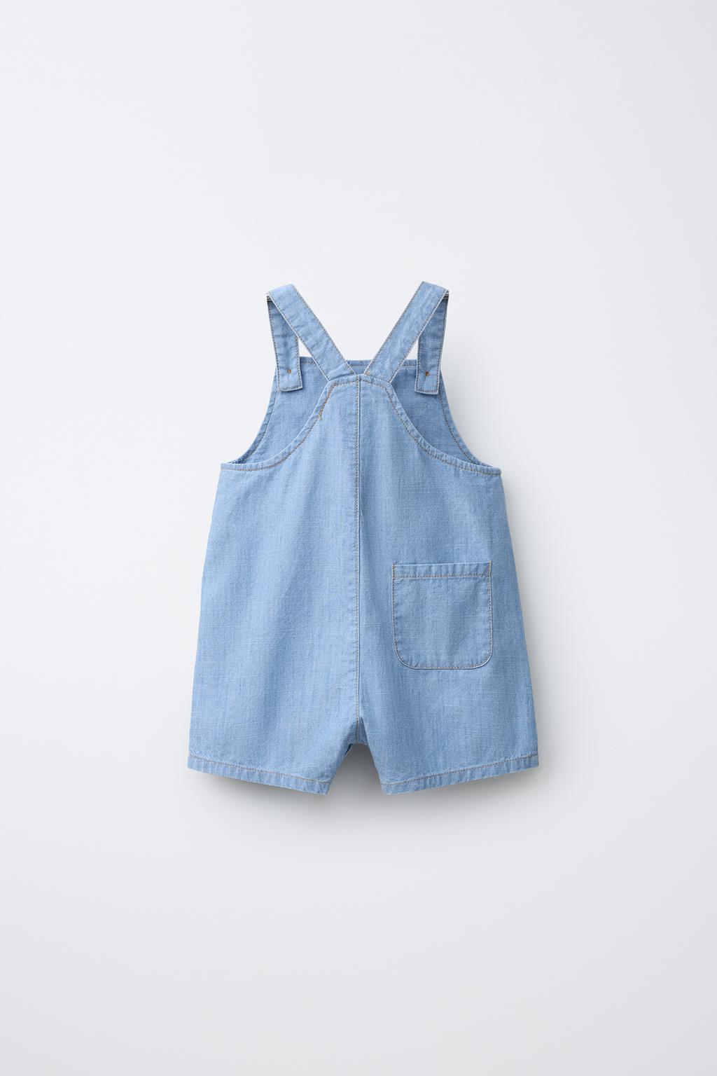 КОРОТКИЙ ДЖИНСОВЫЙ КОМБИНЕЗОН