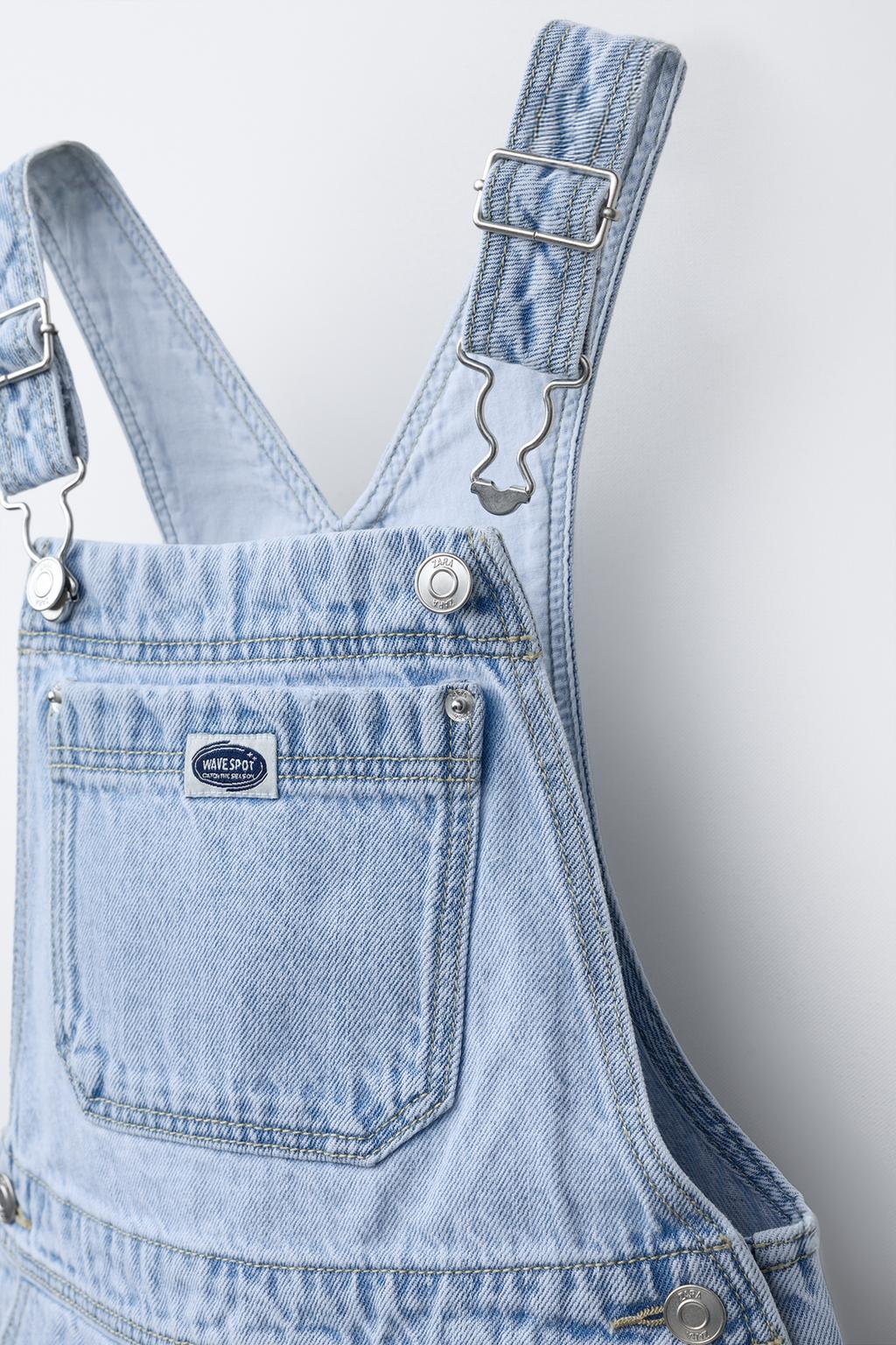 КОРОТКИЙ ДЖИНСОВЫЙ КОМБИНЕЗОН