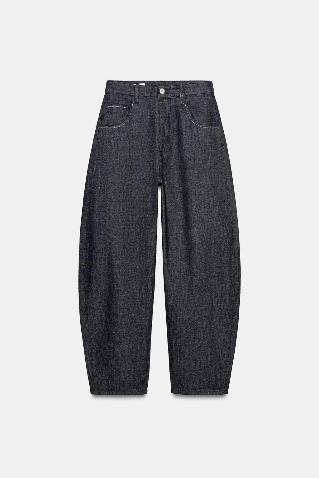 ДЖИНСЫ TRF  С ВЫСОКОЙ ПОСАДКОЙ