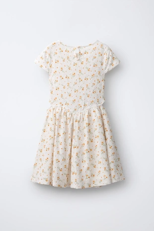 Платье с цветочным принтом