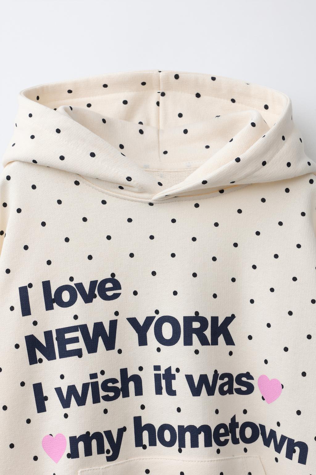 ХУДИ В ГОРОШЕК С НАДПИСЬЮ