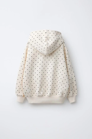 Худи в горошек с надписью- Заказать в России