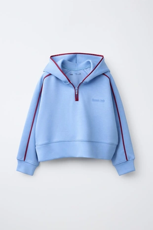 Худи с контрастными деталями- Заказать в России