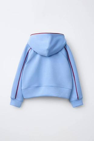 Худи с контрастными деталями- Заказать в России