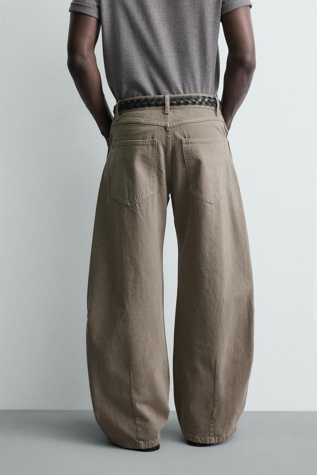 ДЖИНСЫ баллон НА МОЛНИИ