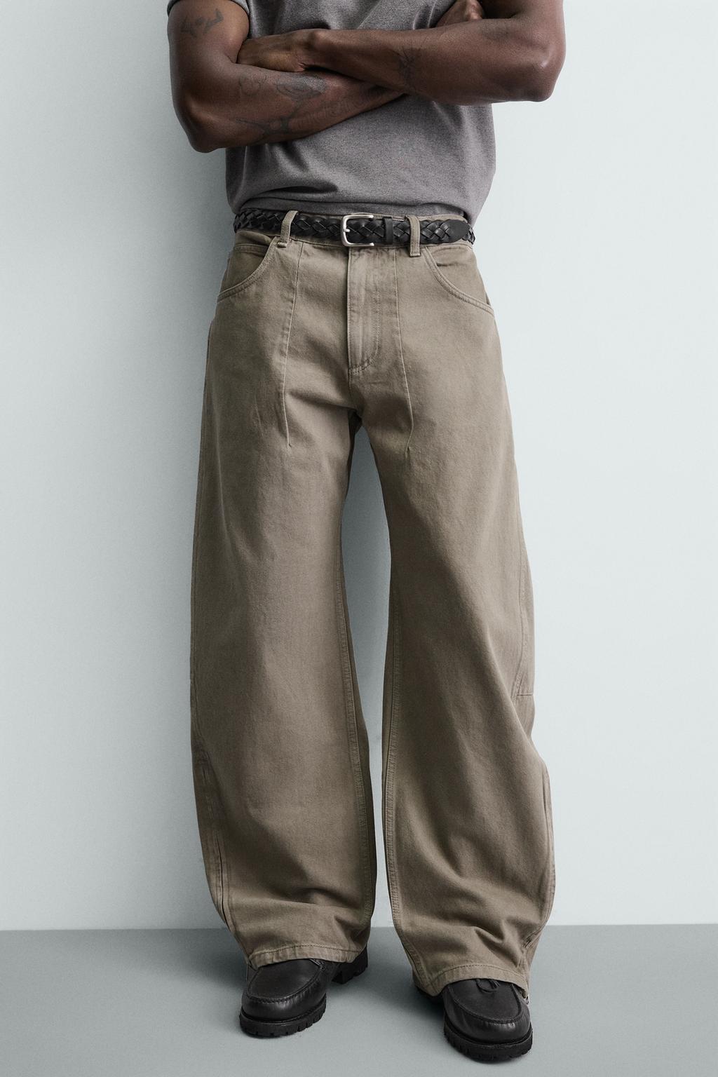 ДЖИНСЫ баллон НА МОЛНИИ