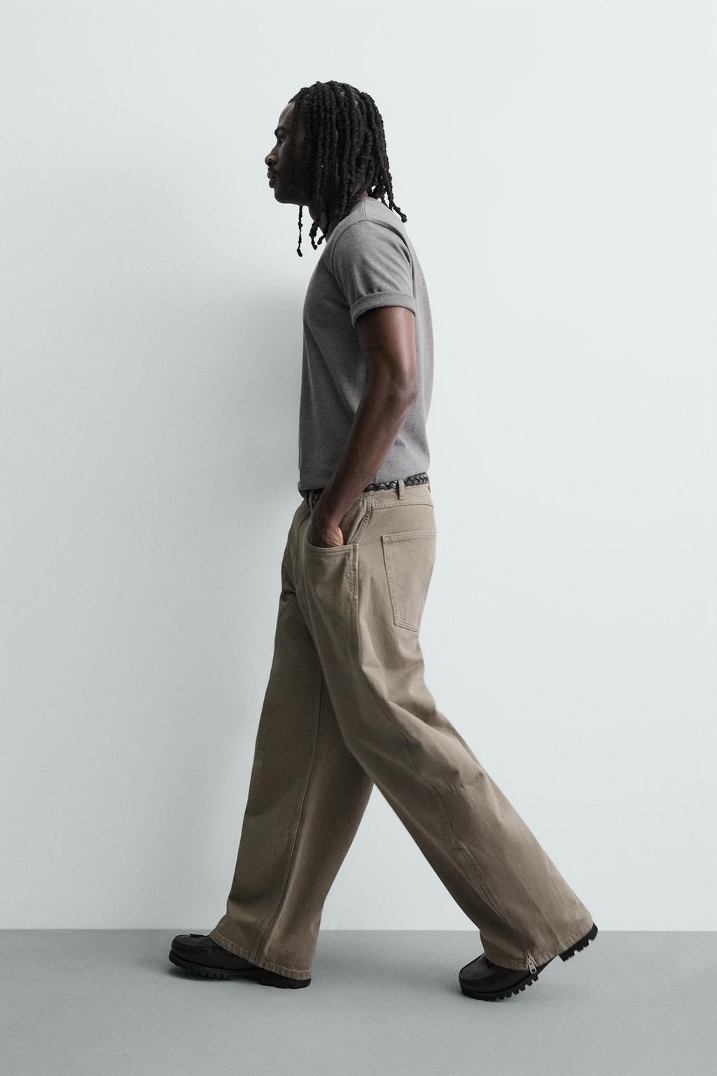 ДЖИНСЫ баллон НА МОЛНИИ