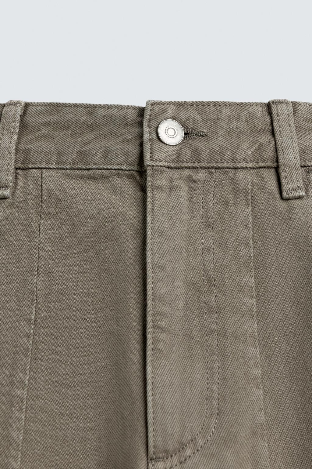 ДЖИНСЫ баллон НА МОЛНИИ