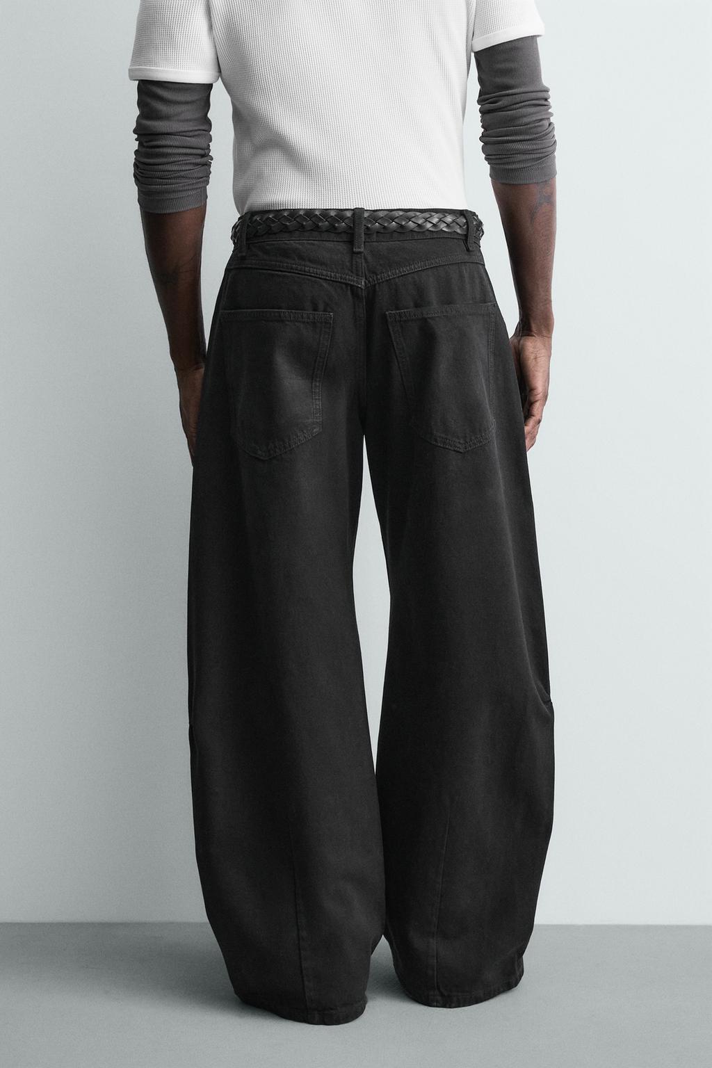 ДЖИНСЫ баллон НА МОЛНИИ